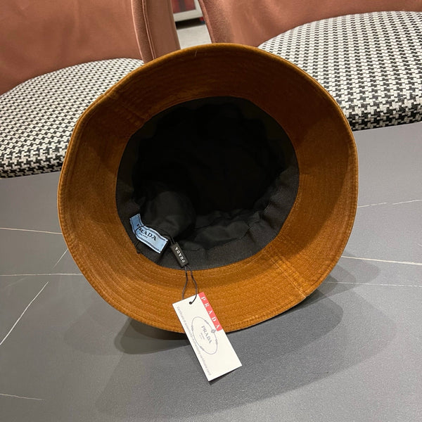 PRA 25 FISHERMAN HAT BROWN SUEDE 823472