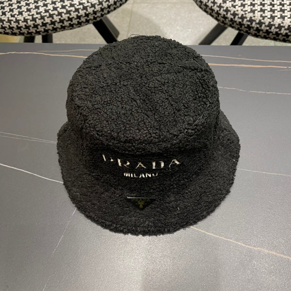 PRA 25 PLUSH FISHERMAN BLACK HAT 828318