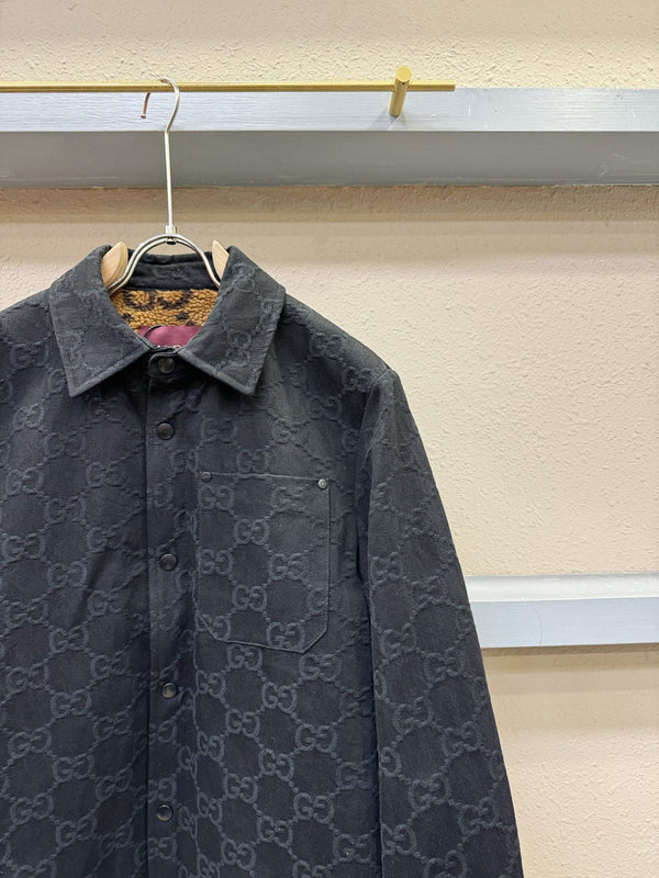 Gucci 25 Fleece Lining Fabric Jacket 108870