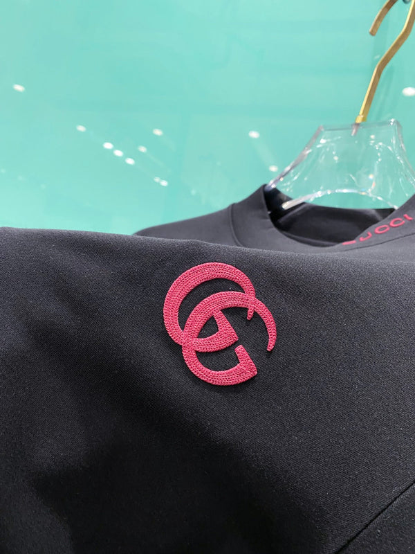 Gucci 25 Velvet Micro-Plush Half-Turtleneck Bottoming Shirt 106330