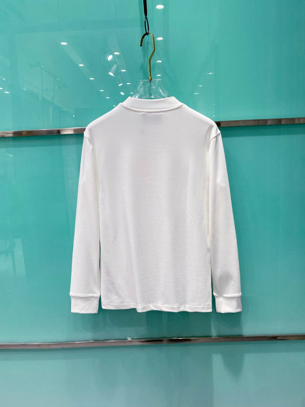 Gucci 25 Velvet Micro-Plush Half-Turtleneck Bottoming Shirt 106329