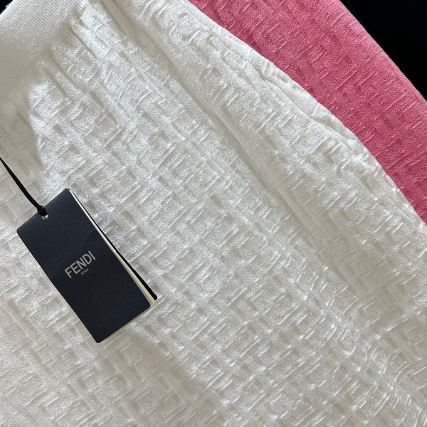 Fendi Letter Jacquard Viscose Skirt