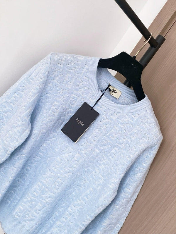 Fendi 25SS Monogram Long Sleeves Sweater