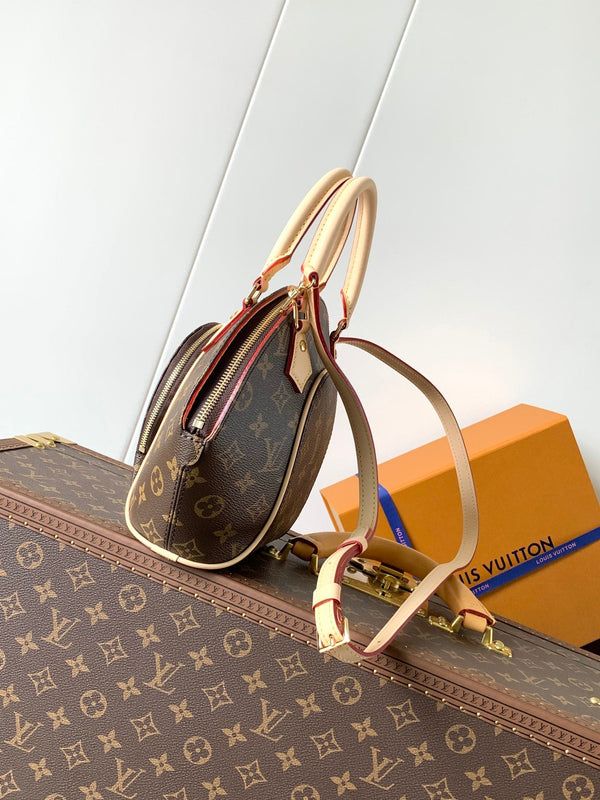 LV Small Ellipse Monogram Canvas Bag 126841