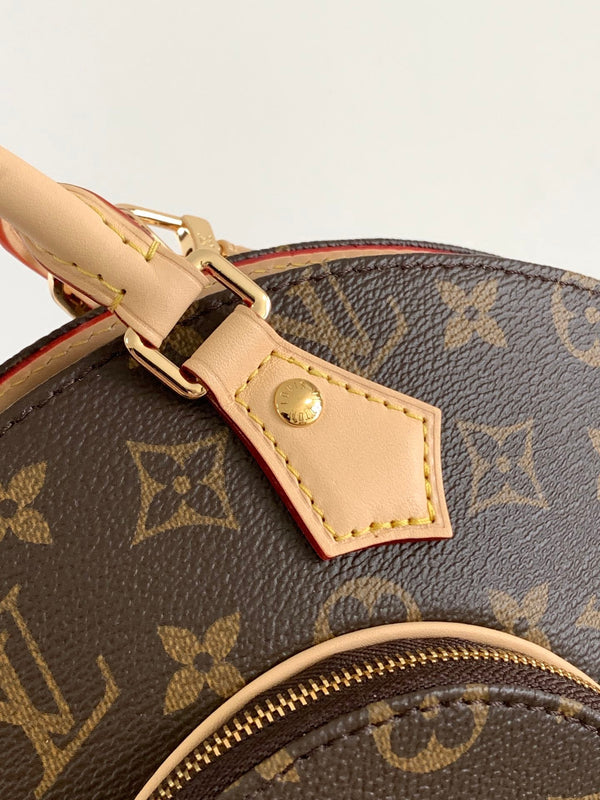 LV Small Ellipse Monogram Canvas Bag 126841
