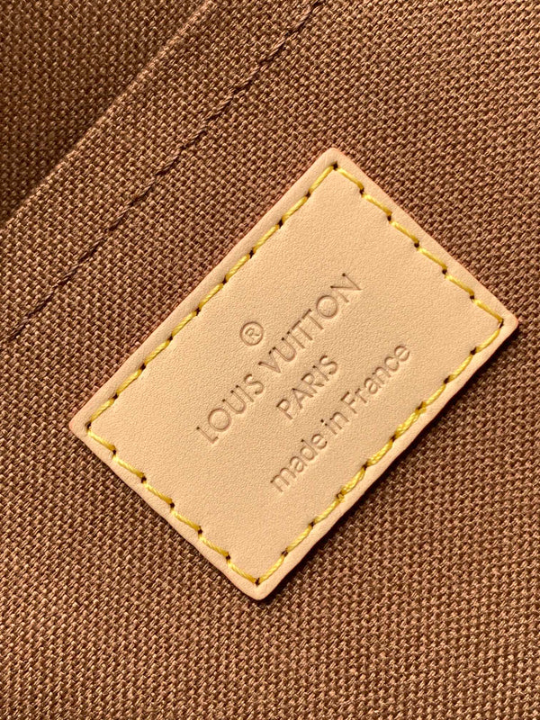 LV Small Ellipse Monogram Canvas Bag 126841