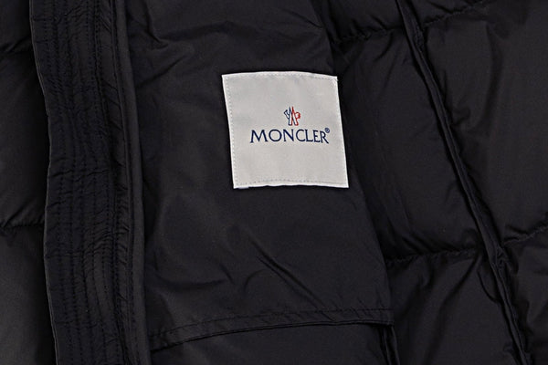 Moncler 24ss Disney Long Waist Black down Jacket 224782