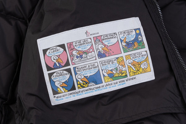 Moncler 24ss Disney Long Waist Black down Jacket 224782