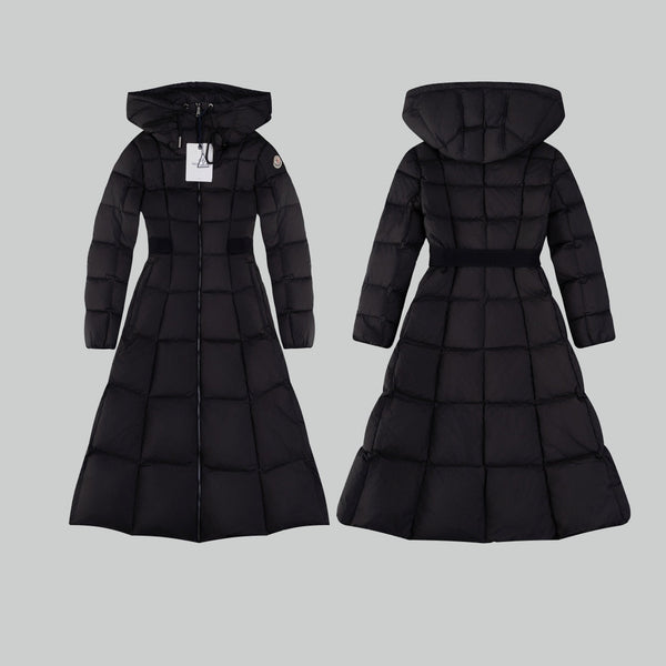 Moncler 24ss Disney Long Waist Black down Jacket 224782