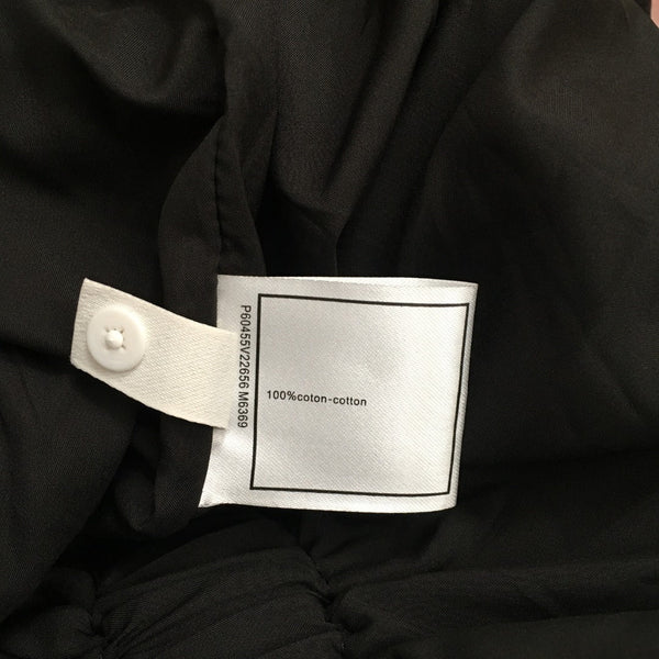 CC Drawstring Waist Short Long Sleeve Hooded Thin Shiny Windbreaker Jacket