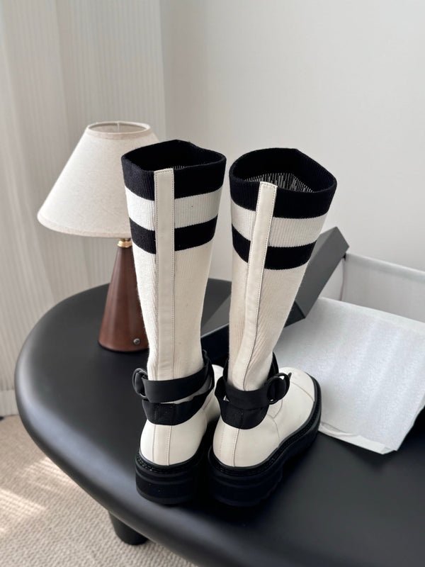 CC 25K High Sock Boots White Flyknit 507998