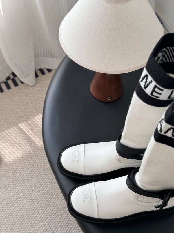 CC 25K High Sock Boots White Flyknit 507998