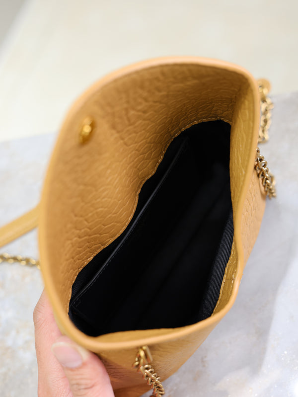 Cassandre Mini Bag 19cm Light Beige Lambskin GHW