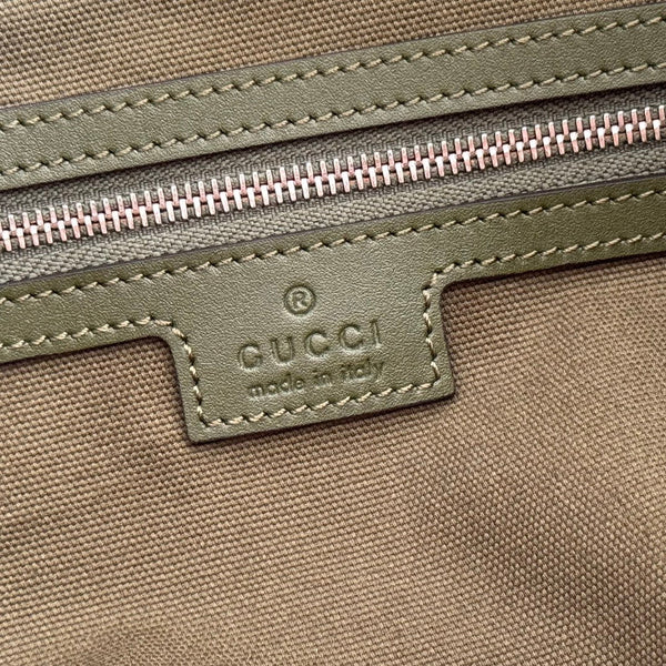 GG 25FW Beatrix Handbag 35cm Moss Green Suede SHW