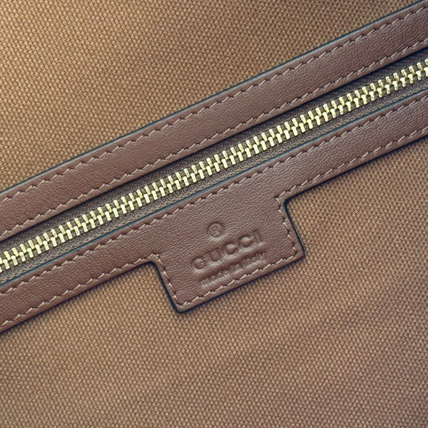 GG 25FW Beatrix Handbag 40cm Brown Calfskin GHW