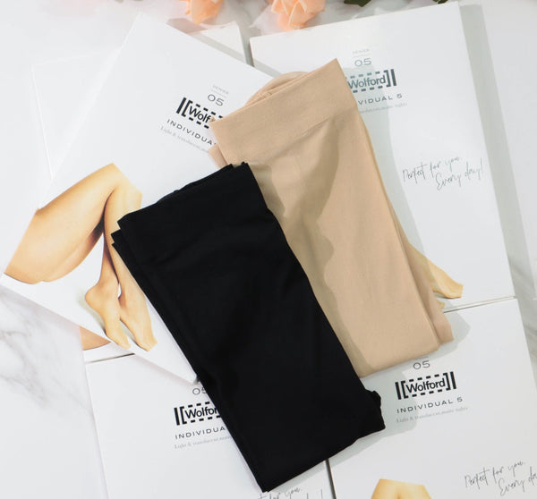 Wolford thin single-piece yarn pantyhose