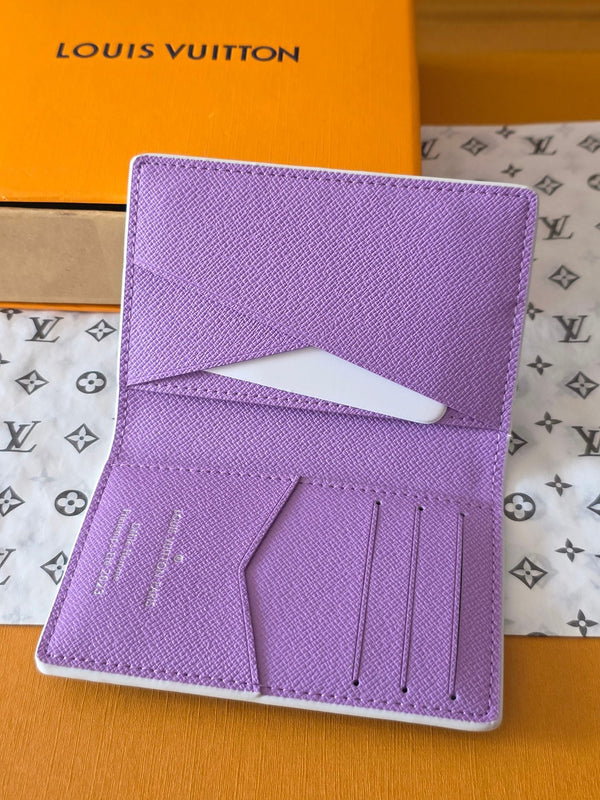 LV Brazza 7.5 White Colorfull Monogram 274896