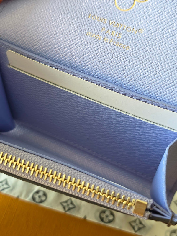 LV Christmas Collection Rosalie Wallet Brown Monogram Canvas 274906