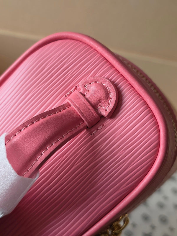 LV Nice Nano Cosmetic 10.2 Bag Pink Epi Leather 275220