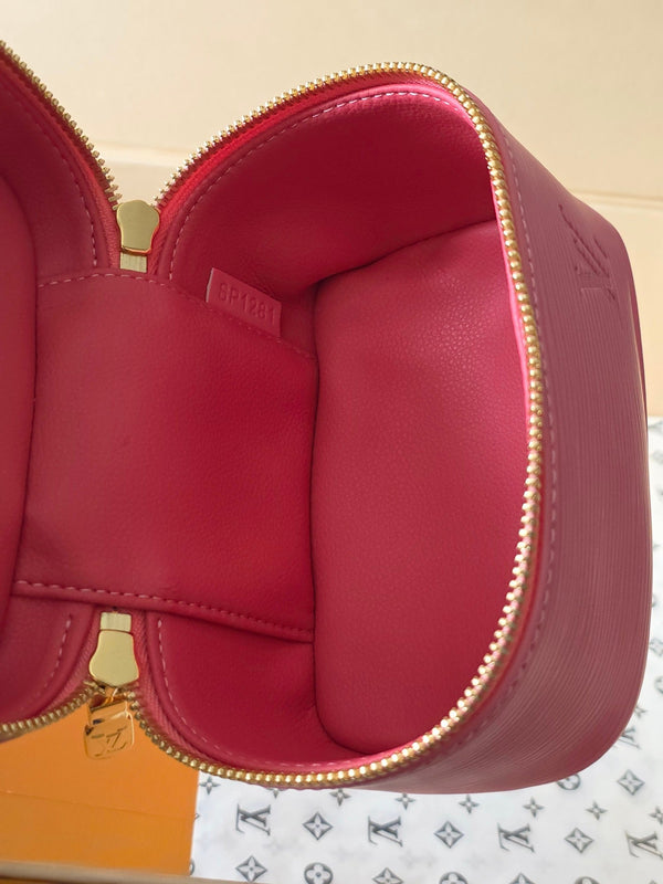 LV Nice Nano Cosmetic 10.2 Bag Pink Epi Leather 275220