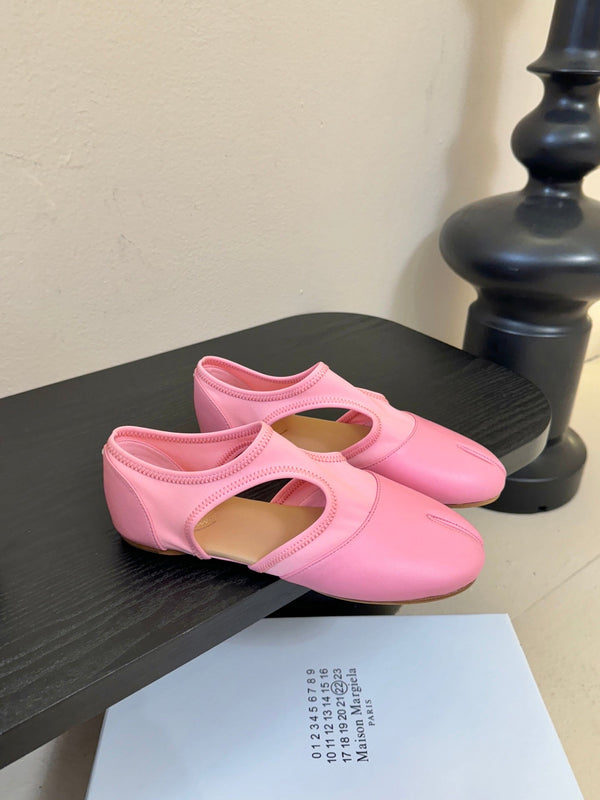 Maison Margiela 26 Nouvelles Peaux de Mouton Roses Tabi 580455