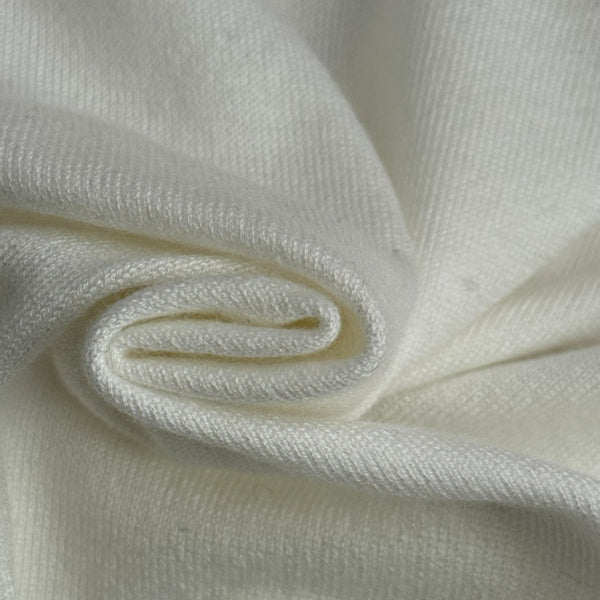 T-shirt en maille à manches longues Chanel avec logo Chanel brodé
