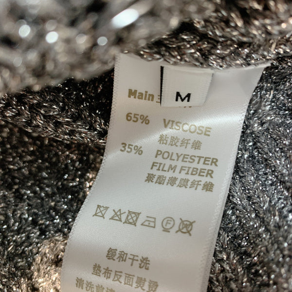 LV 25 Crochet V-Neck Trendy Button-Up Cardigan