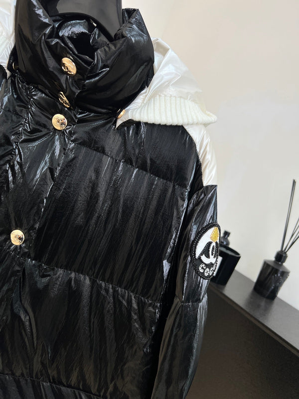 DOUDOUNE CHANEL SKI EN NYLON NOIR 841065