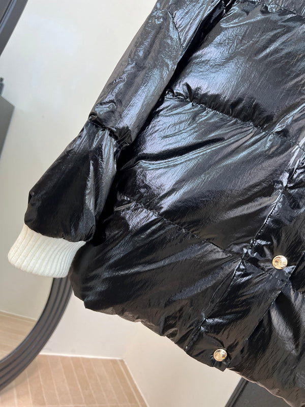 DOUDOUNE CHANEL SKI EN NYLON NOIR 841065