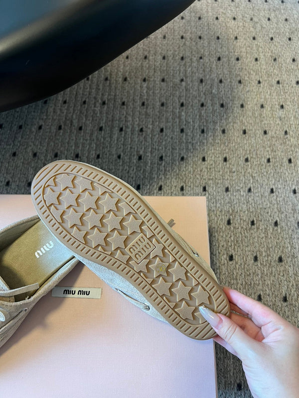 Miu Miu 26SS Mules Light Beige in Fluffing Fur 614561