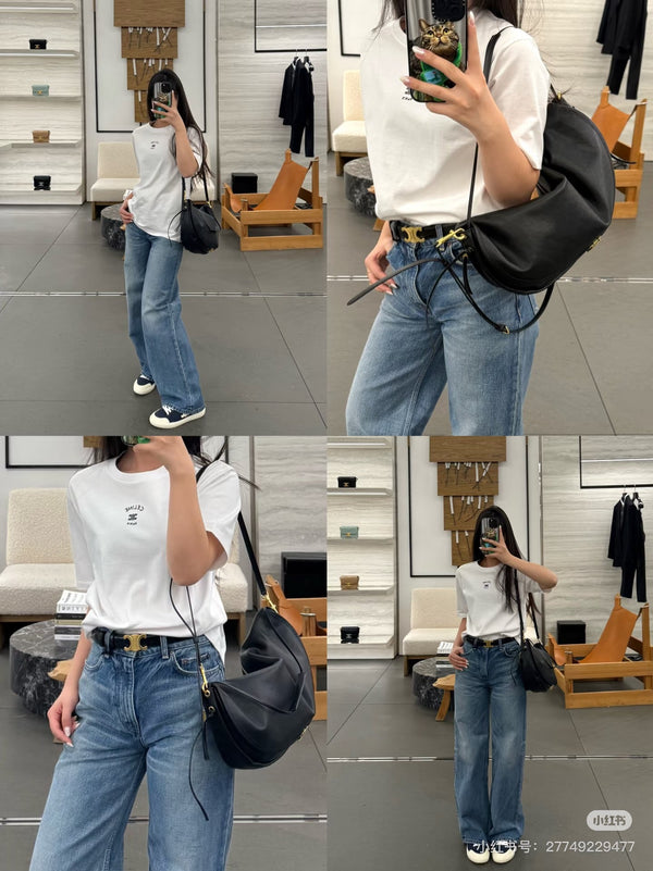 Celine 26ss Short-Sleeve T-Shirt White in Cotton