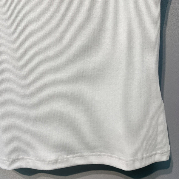 Celine 26SS Gilet brodé blanc en coton 106791
