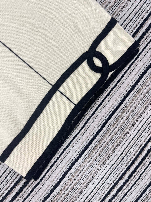 Gilet Chanel Crème en Cachemire 133571