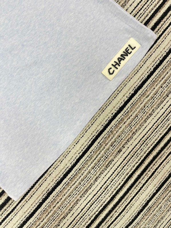 Gilet Chanel Gris en Cachemire 133561