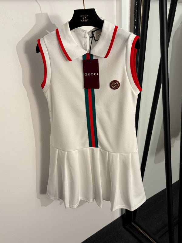 GG Vest Dress in Cotton