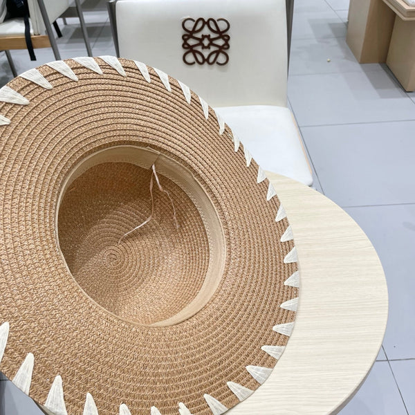 Chapeau de paille Chanel 25 beige 197912
