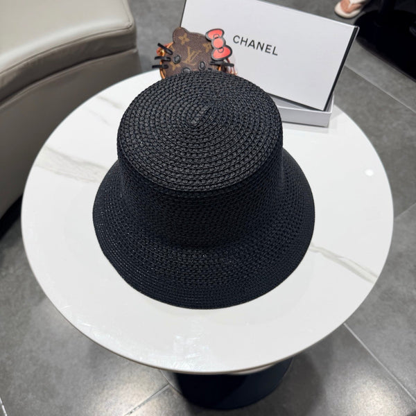 Chanel 26 Bob Noir en Paille 197776