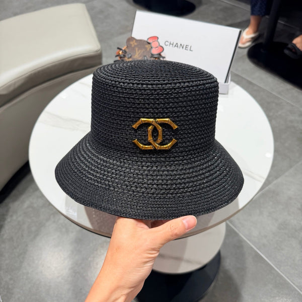 Chanel 26 Bob Noir en Paille 197776