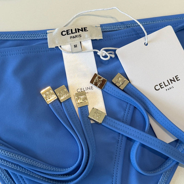 Celine Bikini Swimsuit Blue in Polyamide 203013