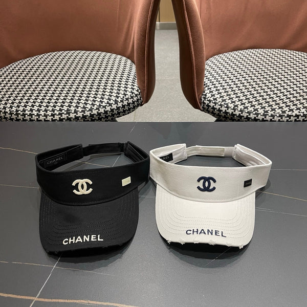 Casquette de Baseball Chanel Blanche en Toile 205289