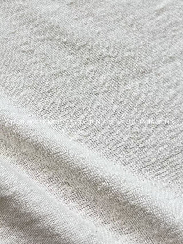CC 26 Caraco Tricot Blanc en Lin 196150