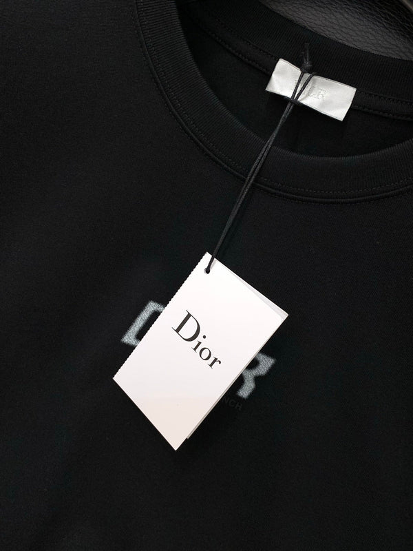 T-shirt Dior ras du cou à manches courtes Noir en Coton 200640