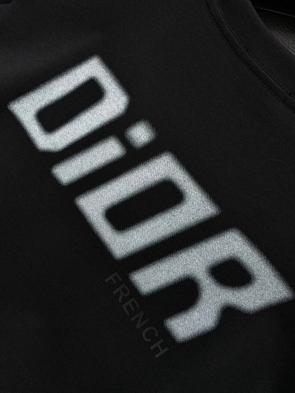 T-shirt Dior ras du cou à manches courtes Noir en Coton 200640