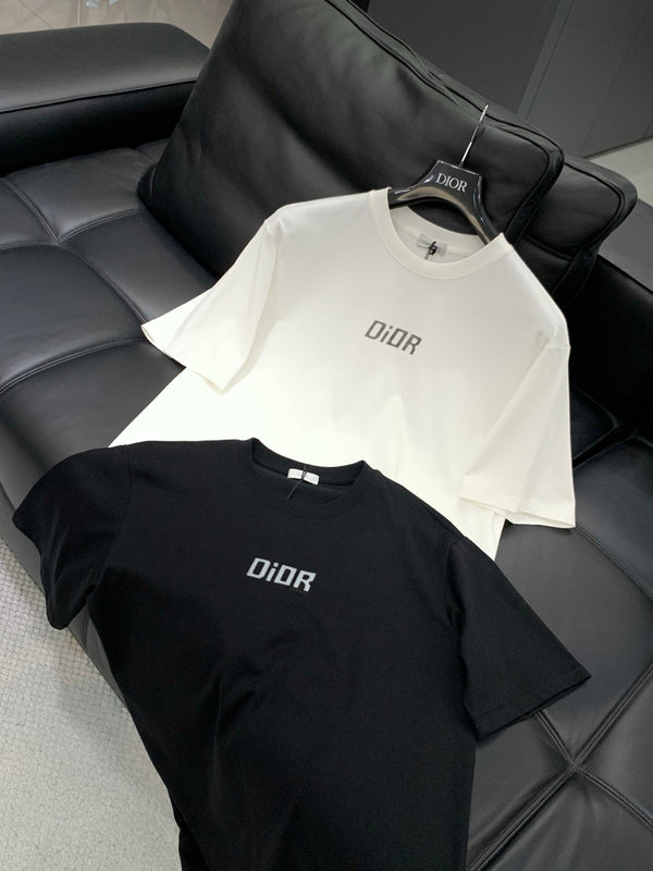 T-shirt Dior ras du cou à manches courtes Noir en Coton 200640