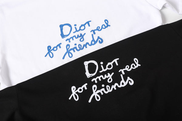 T-shirt à manches courtes Dior 26SS Logo Blanc en Coton 197755