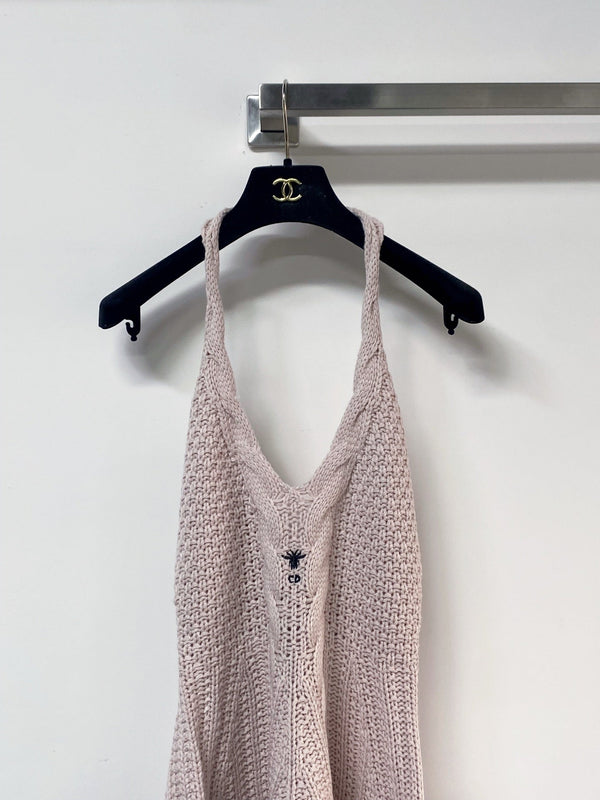 Dior Two-Tone Vest Pink in Wool 178837