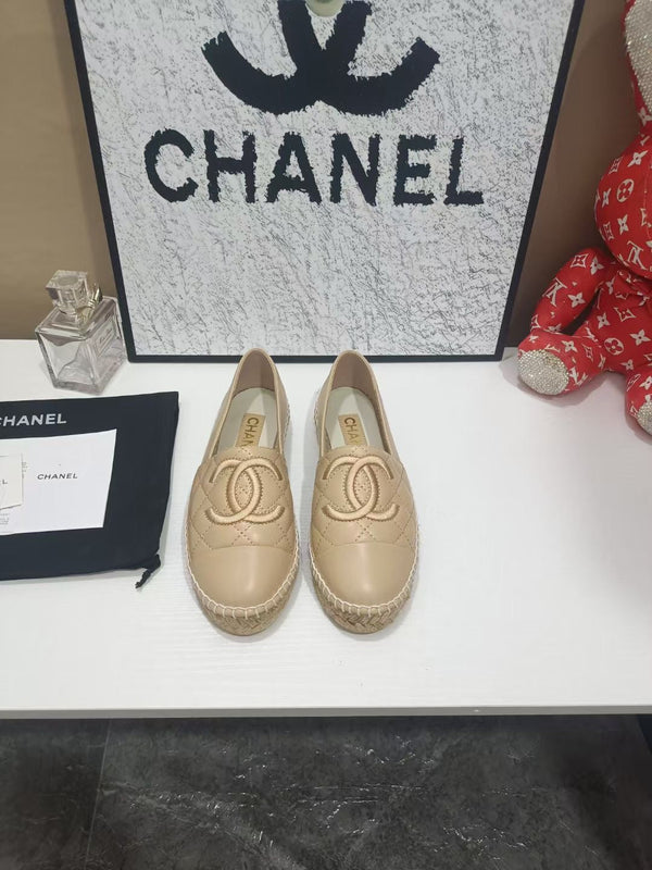 Chanel Espadrilles Beige in Cowhide 684834