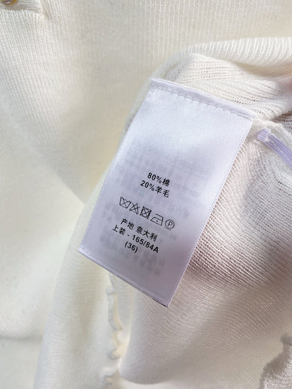 Dior Short-Sleeve T-Shirt White in Cotton 207961