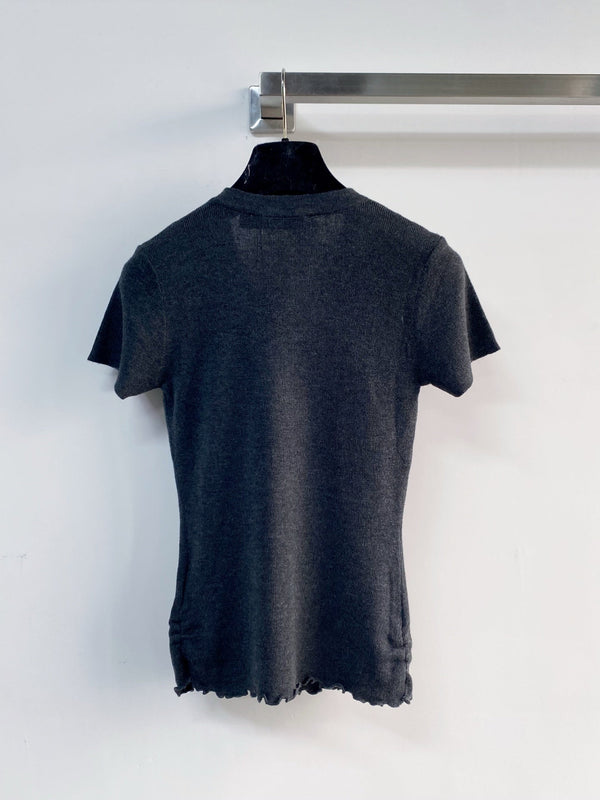 Dior Short-Sleeve T-Shirt Black in Cotton 207959