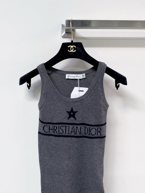 Dior Vest Gray in Wool 204060